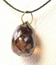 Load image into Gallery viewer, 1 Chocolate Diamond 2.05cts Briolette 18K Pendant 10370E - PremiumBead Alternate Image 2