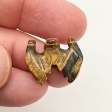 Load image into Gallery viewer, 2 Hand Carved Tiger's Eye Bat Beads | 20x12.5x5mm | Golden Brown - PremiumBead Alternate Image 8