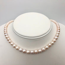 Load image into Gallery viewer, Lovely Natural Peach Freshwater Pearl 16" Strand Graduated 5mm to 8mm 110811C - PremiumBead Primary Image 1