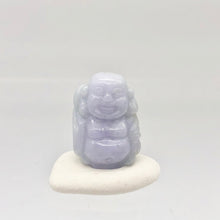 Load image into Gallery viewer, 26cts Hand Carved Buddha Lavender Jade Pendant Bead | 21x14x9.5mm | Lavender - PremiumBead Primary Image 1