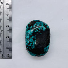 Load image into Gallery viewer, Natural Turquoise Nugget Focus or Master 81cts Bead | 31x21x15 | Blue Black |