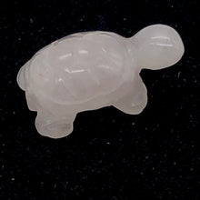Load image into Gallery viewer, Carved 2 Rose Quartz Turtle Beads | 20x12.5x9mm | Pink