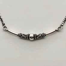 Load image into Gallery viewer, 35G Hand Made Bali 16" Solid Silver 2x1mm Fancy Pendant Necklace! 10787 - PremiumBead Primary Image 1