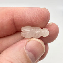 Load image into Gallery viewer, 2 Carved Rose Quartz Goddess of Willendorf Beads | 20x9x7mm | Pink - PremiumBead Alternate Image 8