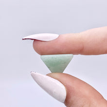 Load image into Gallery viewer, Shine 2 Hand Carved Aventurine Pyramid Beads, 17x17x11mm, Green 9289AV | 17x17x11mm | Green - PremiumBead Alternate Image 9