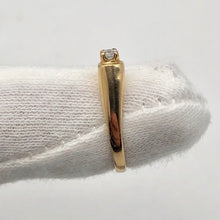 Load image into Gallery viewer, Natural Diamond Solid 14K Yellow Gold Pinky Ring Size 4 1/2 9982Am - PremiumBead Alternate Image 9