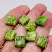 Load image into Gallery viewer, Premium Misty Mountain Nephrite Jade 8 inch Bead Strand 10262HS