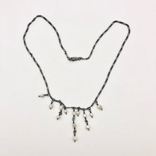 Load image into Gallery viewer, Unique Antiqued Freshwater Pearl Dangle Necklace 4234 - PremiumBead Alternate Image 6