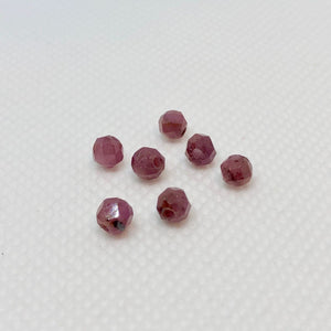 Merlot Faceted Color Change Sapphire 4mm Beads 6618 - PremiumBead Alternate Image 3