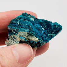 Load image into Gallery viewer, Chrysocolla Display Specimen - Beautiful Striations of Blue and Teal 10680C - PremiumBead Alternate Image 5