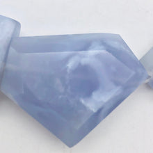Load image into Gallery viewer, 745cts Druzy Blue Chalcedony Faceted Bead 16" Strand - PremiumBead Alternate Image 2