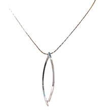 Load image into Gallery viewer, Italian! 6.9 Grams Shimmering Italian Made Solid Silver Designer Necklace 10122A