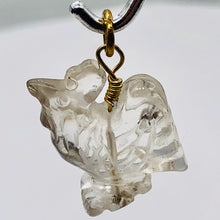Load image into Gallery viewer, Cock A Doodle Doo! Quartz Rooster 14Kgf Pendant 509296QZG