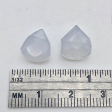 Load image into Gallery viewer, 2 Blue Chalcedony Faceted Briolette Beads - PremiumBead Alternate Image 6