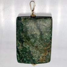 Load image into Gallery viewer, Sparkling Ruby Fuschite 14K Gold Filled Rectangle Pendant | 35x25mm |