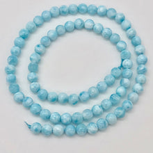 Load image into Gallery viewer, Natural Hemimorphite Round Faceted Beads | 5mm | Blue | 76 Bead(s)