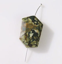 Load image into Gallery viewer, Designer Rainforest Jasper Rhyolite Pendant Bead 9655Hh - PremiumBead Primary Image 1