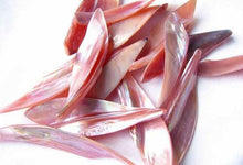 Load image into Gallery viewer, Pink Mussel Shell Designer Blade Cut Pendant Bead 4423A - PremiumBead Alternate Image 2