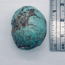 Load image into Gallery viewer, Genuine Natural Turquoise Nugget Focus or MasterBead|49cts|26x21x16| Blue Brown|