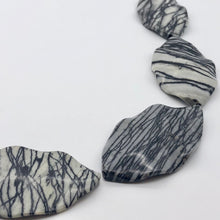 Load image into Gallery viewer, Dramatic Picasso Jasper Marquis 67x36mm Centerpiece Bead 8712 - PremiumBead Primary Image 1