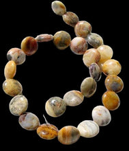 Load image into Gallery viewer, Intricate Crazy Lace Agate Coin Bead Strand 108969
