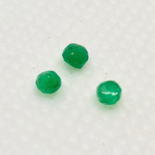 Load image into Gallery viewer, 3 Natural Emerald 3x2mm to 4x3.4mm Faceted Roundel Beads 10715B - PremiumBead Alternate Image 4