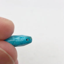 Load image into Gallery viewer, 2 Faceted Turquoise Pear Briolette Beads | 18x12x5.5mm | Blue | 7410 - PremiumBead Alternate Image 6