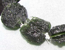 Load image into Gallery viewer, 2 Unique Pendant Size Black Meteor Fragments 15 grams | 29x22x9to 28x21x9mm | - PremiumBead Alternate Image 7