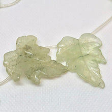 Load image into Gallery viewer, Druzy Green Prehnite Leaf Briolette Bead Strand 110532D - PremiumBead Alternate Image 3