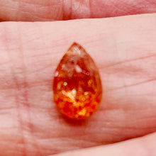 Load image into Gallery viewer, Natural Orange/Red Sunstone Briolette Pendant Bead |8x6x4mm | 1 Bead |