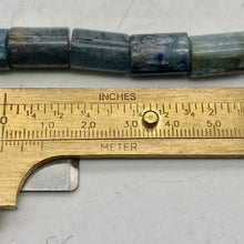 Load image into Gallery viewer, Sparkling Blue Kyanite Tube Bead 16" Strand |15 -14 x 10mm | 28 beads | - PremiumBead Alternate Image 6