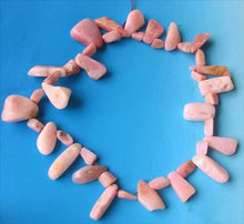 Load image into Gallery viewer, 405cts Pink Peruvian Opal Briolette Bead Strand 110460H - PremiumBead Primary Image 1