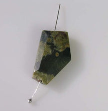 Load image into Gallery viewer, Designer Rainforest Jasper Rhyolite Pendant Bead 9655MM - PremiumBead Alternate Image 2
