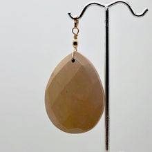 Load image into Gallery viewer, Mookaite 14K Gold Filled Faceted Teardrop Pendant | 2 1/2" Long | Desert Sand |