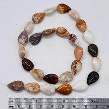 Load image into Gallery viewer, So Hot 8 Conglomerate Jasper Teardrop Beads 009326
