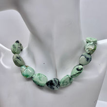 Load image into Gallery viewer, Grand Mint Green Turquoise Teardrop Bead Strand 107414