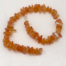 Load image into Gallery viewer, Chalcedony Chip Half Strand | 7x7x2 to 12x7x4mm | Orange Pink | 50 to 60 Bead(s)