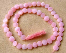 Load image into Gallery viewer, 2 Pink Natural, Untreated Peruvian Opal Faceted Coin Beads 7575 - PremiumBead Alternate Image 9