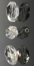Load image into Gallery viewer, Sparkling Designer Faceted 12x8mm Quartz Bead Strand 109398 - PremiumBead Alternate Image 3