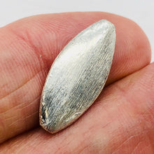 Load image into Gallery viewer, Designer 1 Brushed Sterling Silver Oval Bead 10338