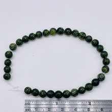 Load image into Gallery viewer, Rare Reptile Russian Jasper 6mm Bead Strand 109166