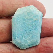 Load image into Gallery viewer, 91cts Druzy Natural Hemimorphite Pendant Bead | Blue | 46x25x11mm | 1 Bead |
