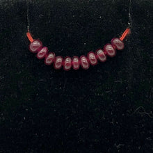 Load image into Gallery viewer, 54.5cts AAA+ Natural Ruby 3.5x2.0mm Smooth Roundel 15 inch Bead Strand - PremiumBead Alternate Image 6