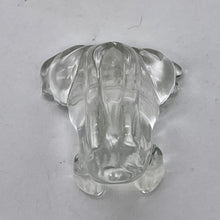 Load image into Gallery viewer, Quartz Frog Frog | 40x38x30mm | Clear | 1 Figurine |