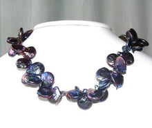 Load image into Gallery viewer, Delicious 18-14mm Rainbow Peacock Freshwater Baroque Coin Pearl Strand 108503B - PremiumBead Alternate Image 2