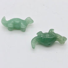 Load image into Gallery viewer, Dinosaur 2 Carved Aventurine Diplodocus Beads | 25x11.5x7.5mm | Green - PremiumBead Alternate Image 6