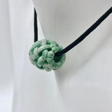 Load image into Gallery viewer, Basket Weave Carved 18x16mm Flowering Jade Barrel Bead 10570Fj | 15x13mm | Green - PremiumBead Primary Image 1