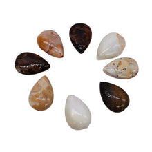 Load image into Gallery viewer, So Hot 8 Conglomerate Jasper Teardrop Beads 009326
