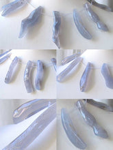 Load image into Gallery viewer, 706cts Natural Gemmy Blue Chalcedony Bead Strand 110510I - PremiumBead Alternate Image 5