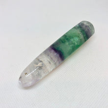Load image into Gallery viewer, Multi-Hued 3 7/8 x 7/8 inches Fluorite Massage Crystal - Bring Peace 5434F - PremiumBead Primary Image 1
